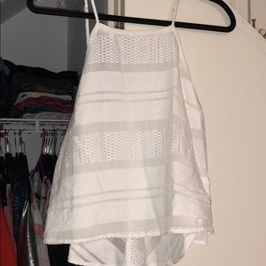 White Forever 21 Spaghetti strap top